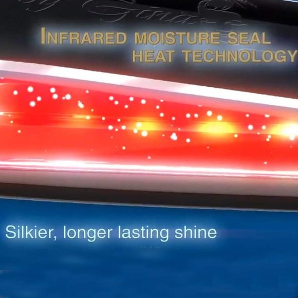 Excel Flat Iron/Infrared Flat Iron by GINA ~ NIB - Picture 7 of 7